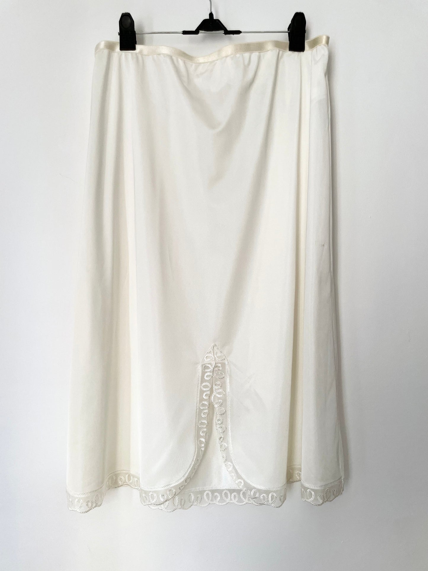 Vintage St Michael Lace Slip Skirt Made in the UK for Elegant Styling