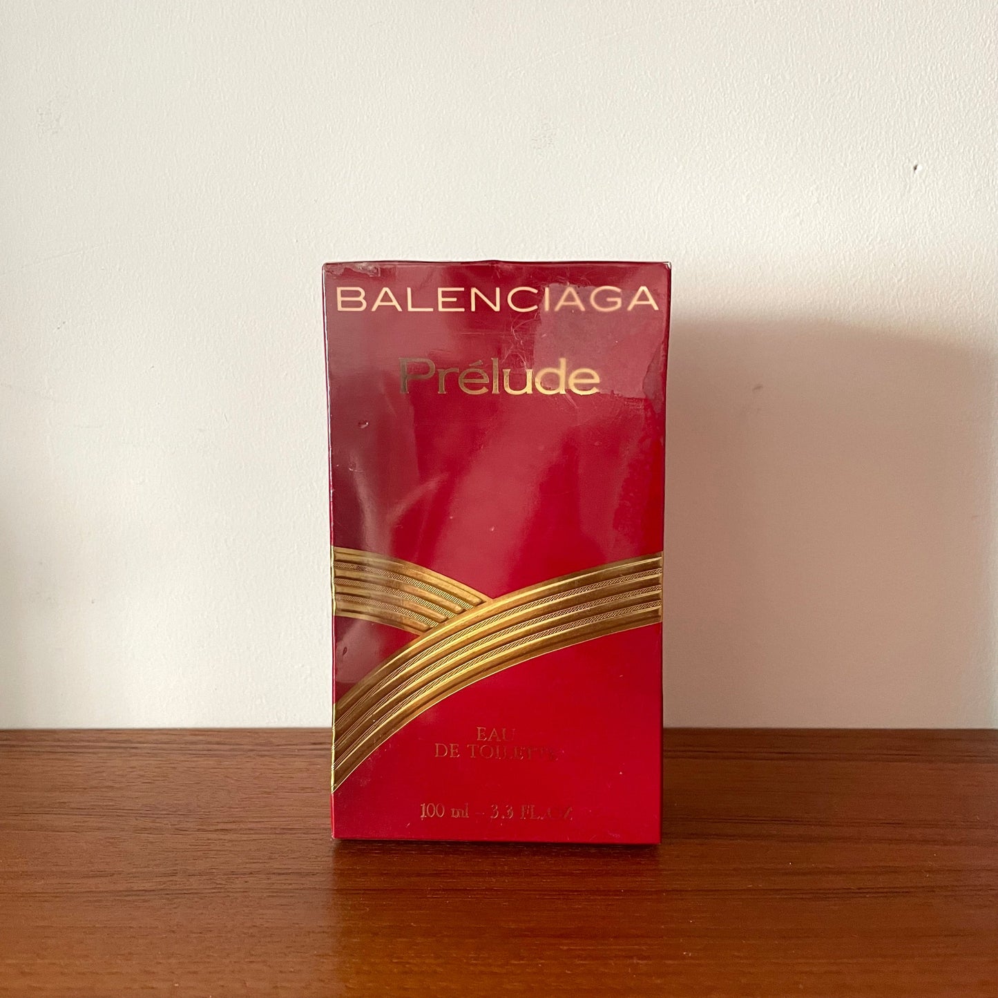 Vintage Balenciaga Prelude Eau De Toilette 100ml. Made in France. Sealed in Original Box