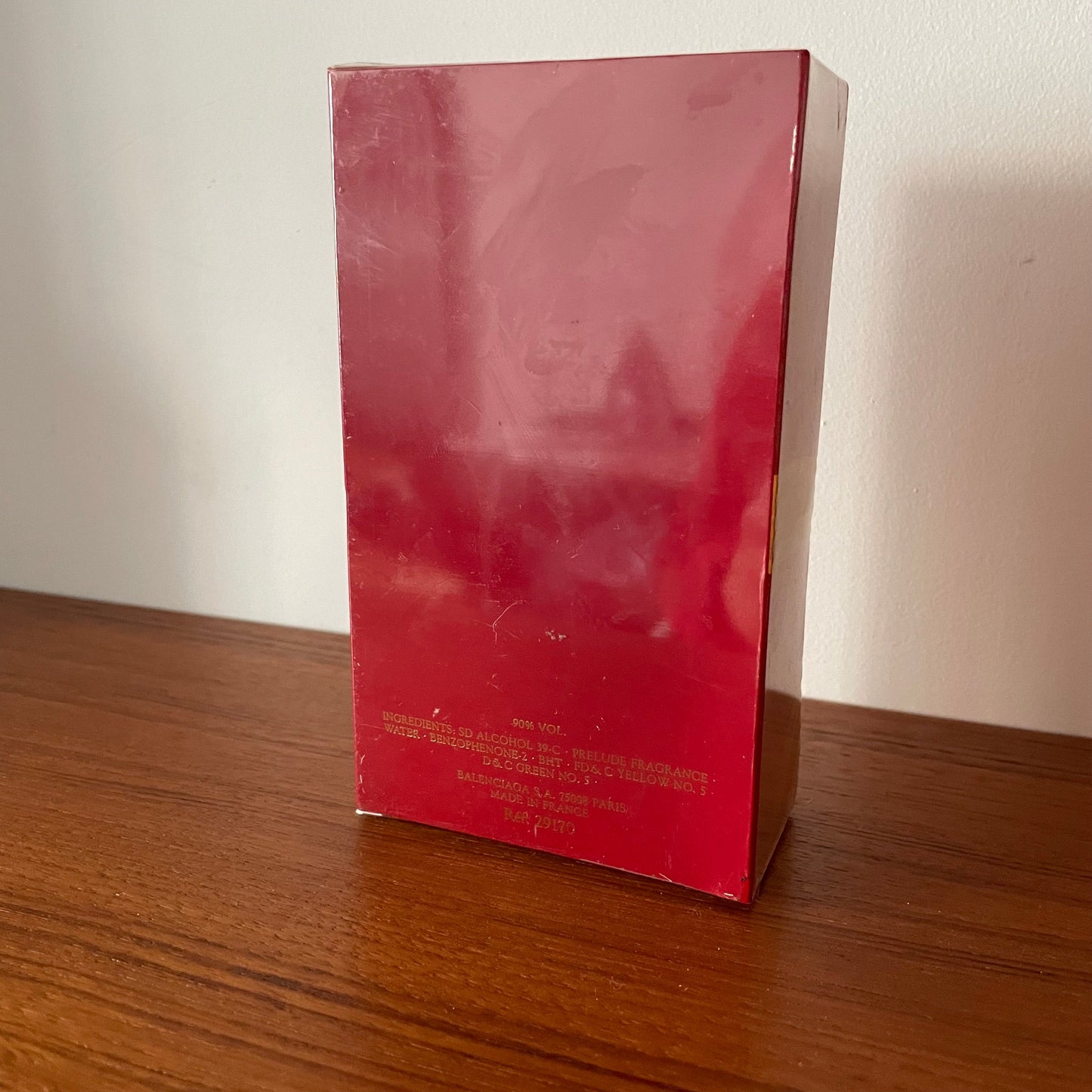 Vintage Balenciaga Prelude Eau De Toilette 100ml. Made in France. Sealed in Original Box