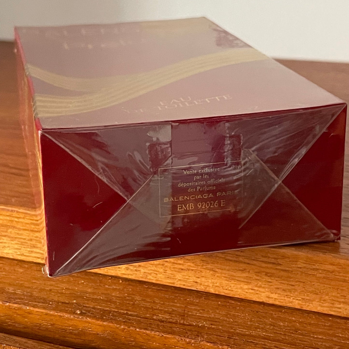 Vintage Balenciaga Prelude Eau De Toilette 100ml. Made in France. Sealed in Original Box