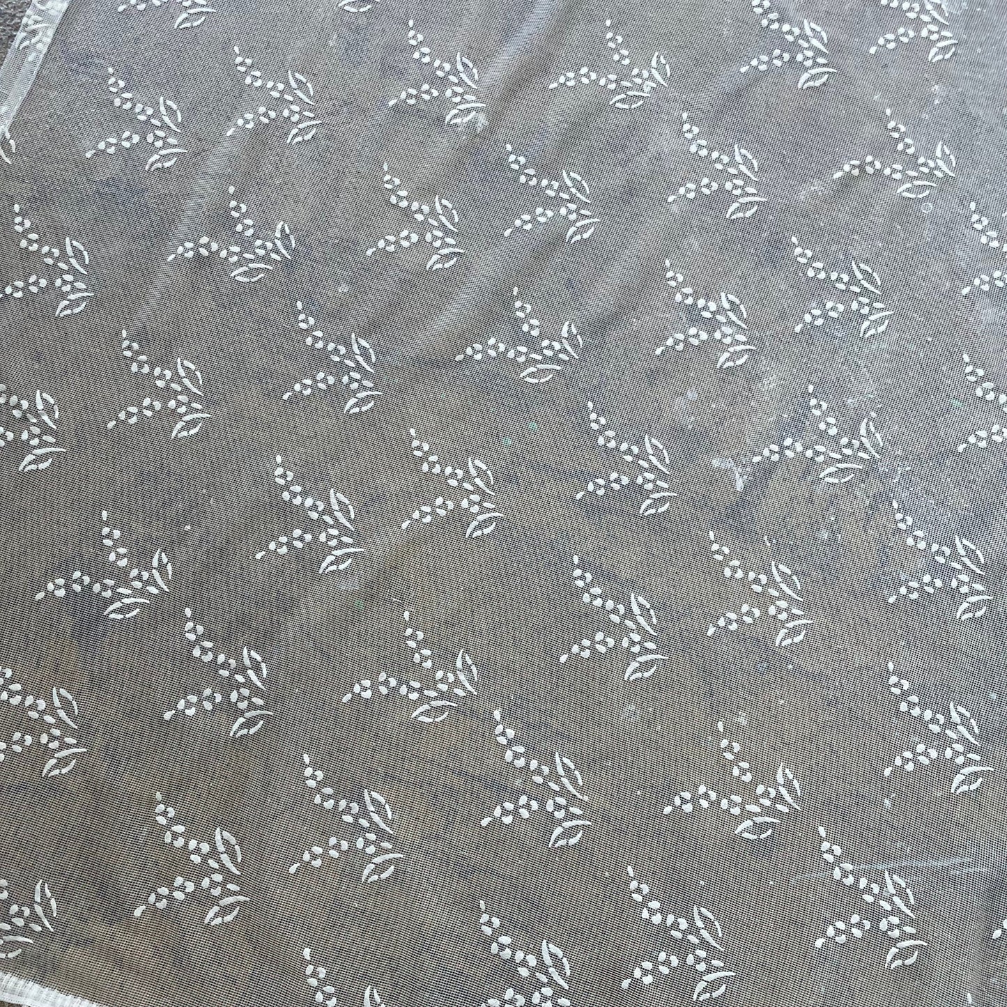 Vintage Lace Ruffle Sheer Tablecloth for Wedding Top Table