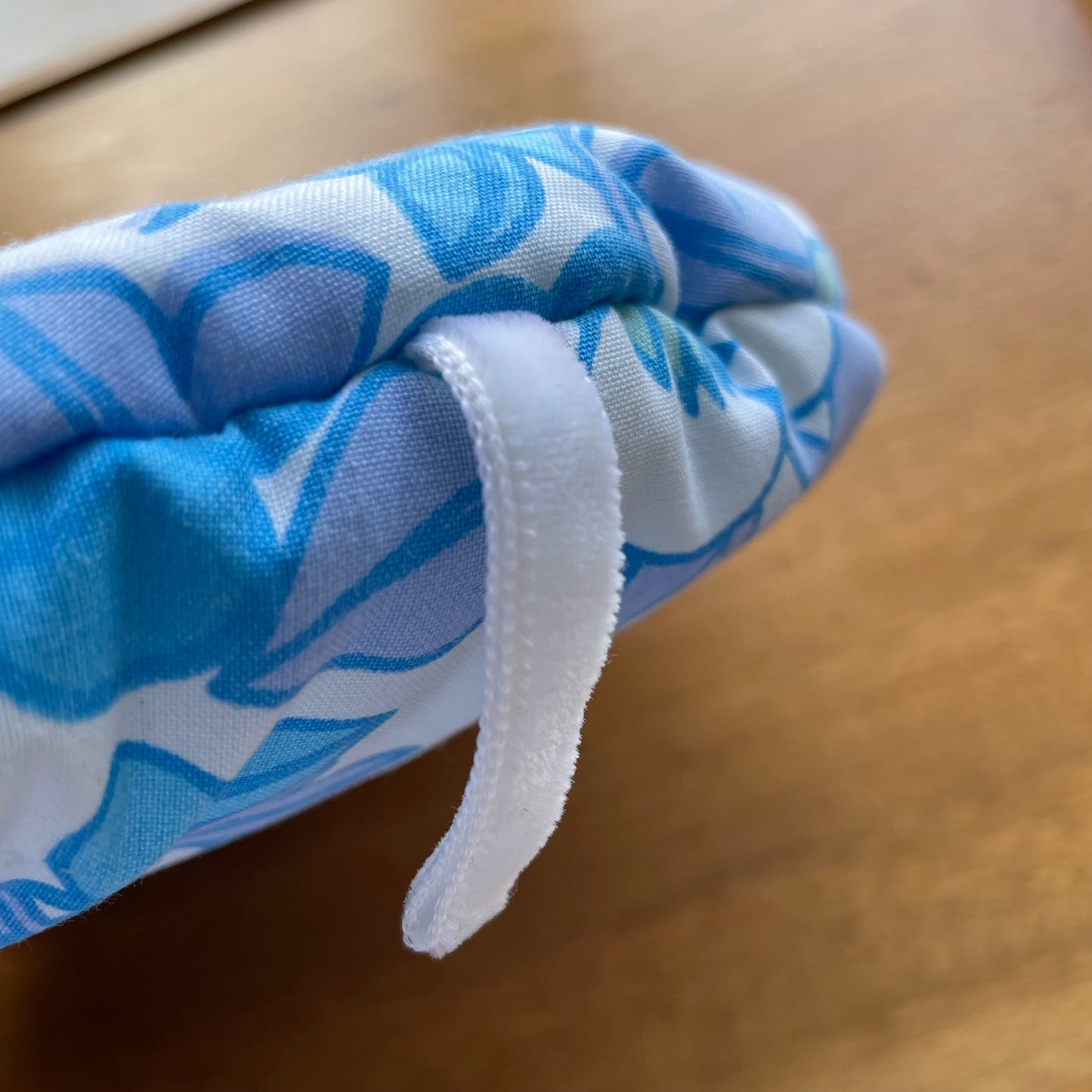 Vintage Blue Floral 70s Handmade Patterned Tea Cosy for Your Home