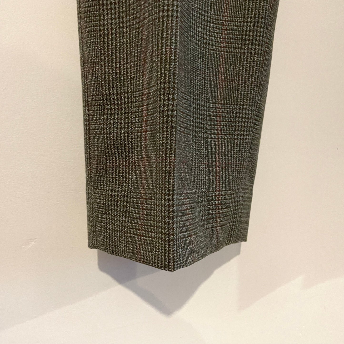 Trousers Vintage Grey and Brown Tweed Suit Trousers Unisex Classic