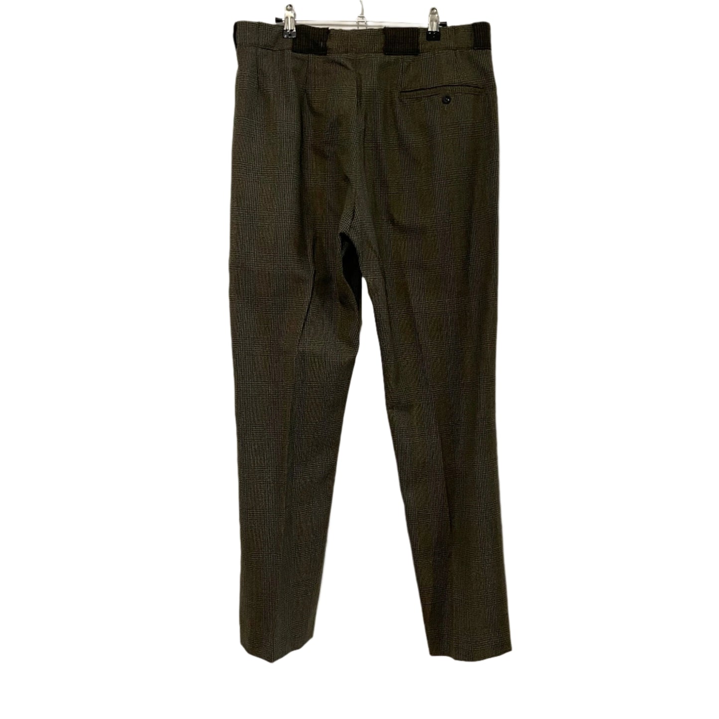 Trousers Vintage Grey and Brown Tweed Suit Trousers Unisex Classic