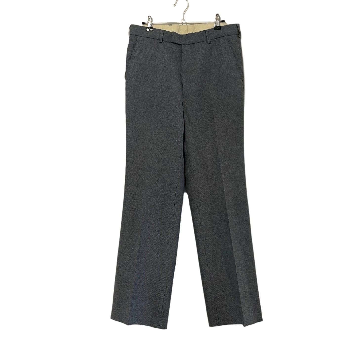 Vintage Blue Woven Minimal Unisex Suit Trousers