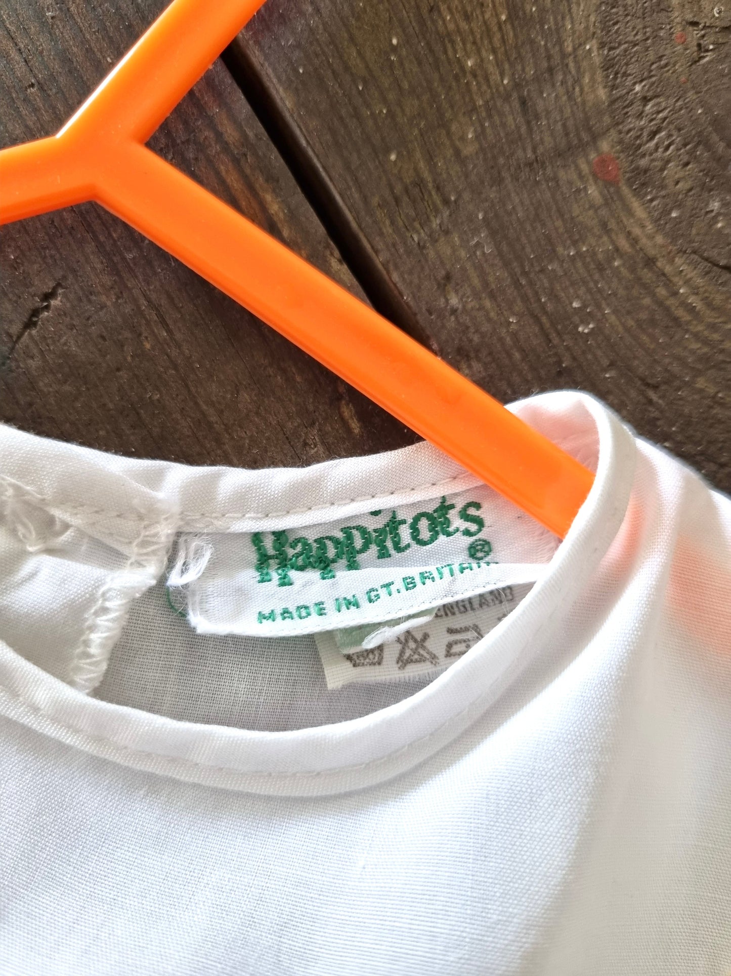 Happitots 60s OnePiece (612 MONTHS) Vintage Children's Clothes. British Retro Deadstock - Vintage Appreciation Society