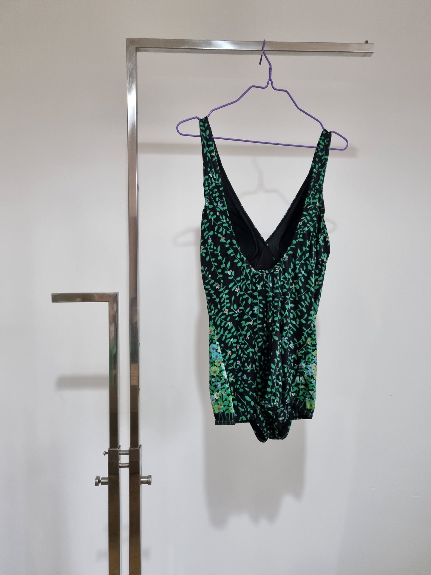 1970s St Michael Swimming Costume (UK1416) Vintage Swimwear. Onepiece. Beachwear and Holiday. - Vintage Appreciation Society