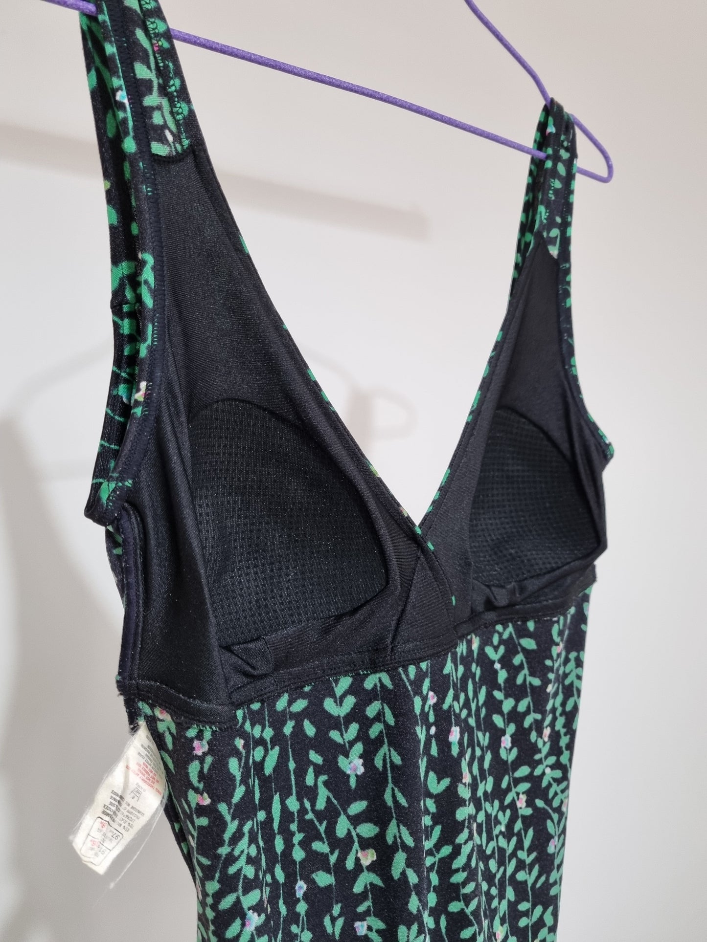 1970s St Michael Swimming Costume (UK1416) Vintage Swimwear. Onepiece. Beachwear and Holiday. - Vintage Appreciation Society