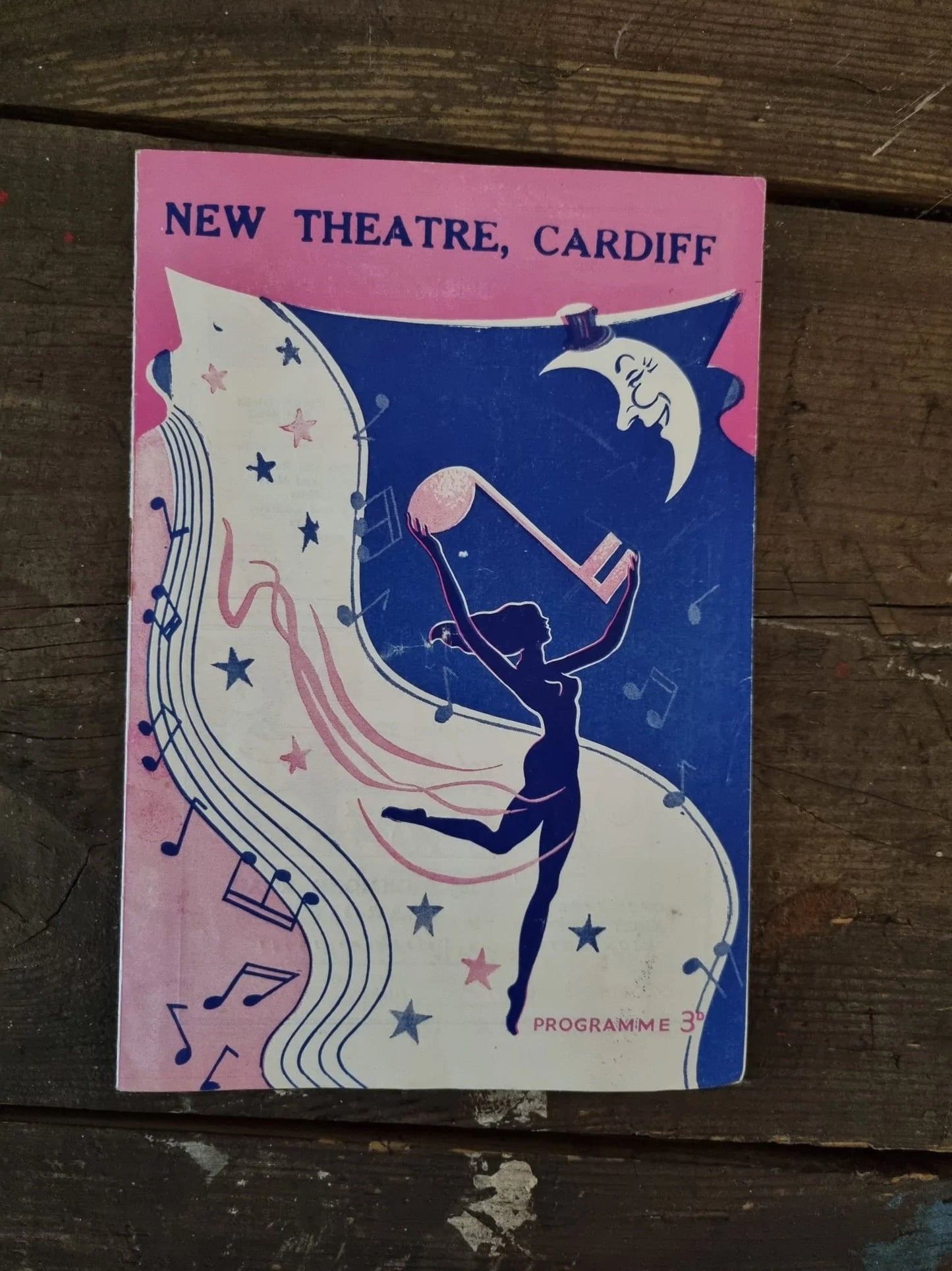 New Theatre Cardiff Signed Programme Joan Winters and Syd Millward