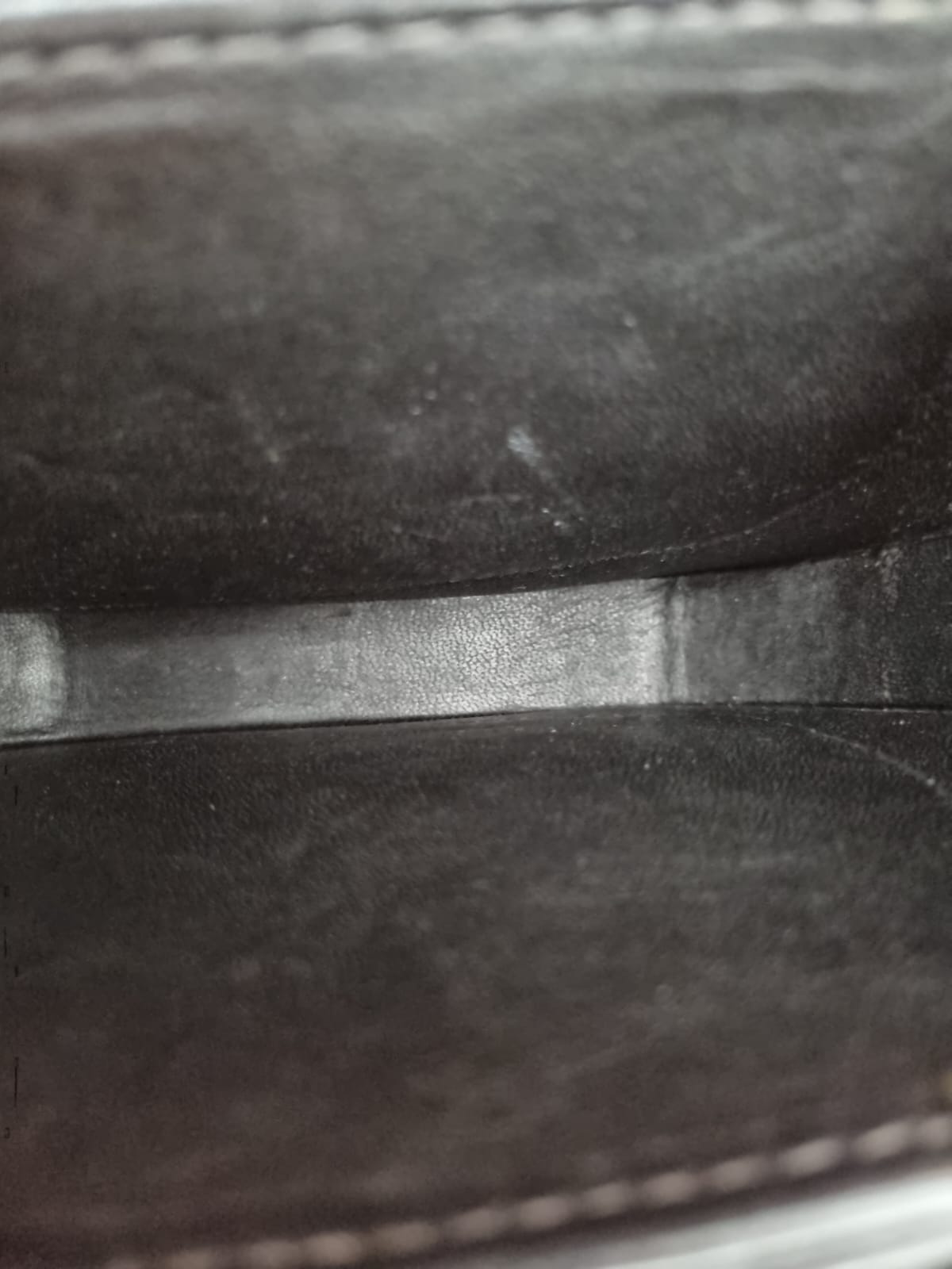 Black and Gold Geometric Leather Shoulder Vintage Bag