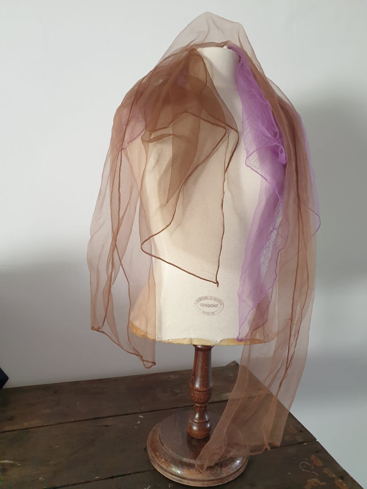 Vintage Scarf The Statement One Unique Handmade Accessory