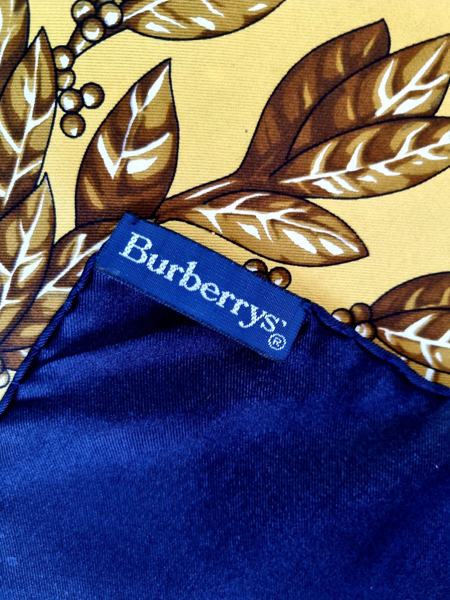 Vintage Scarf The Burberry Horse One Unique Handmade Accessory