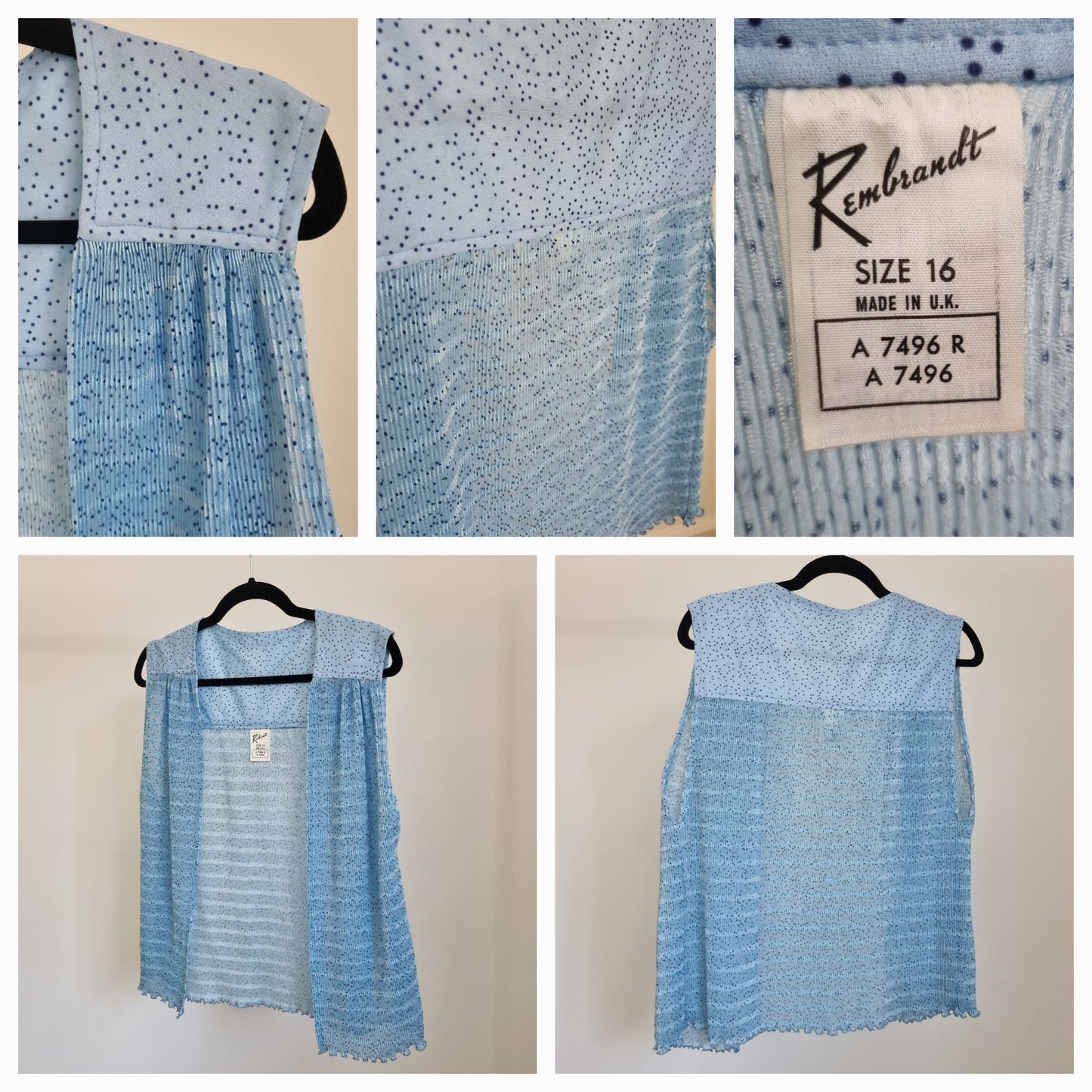 Rembrant Vintage Waistcoat (MEDIUM) - Vintage Appreciation Society