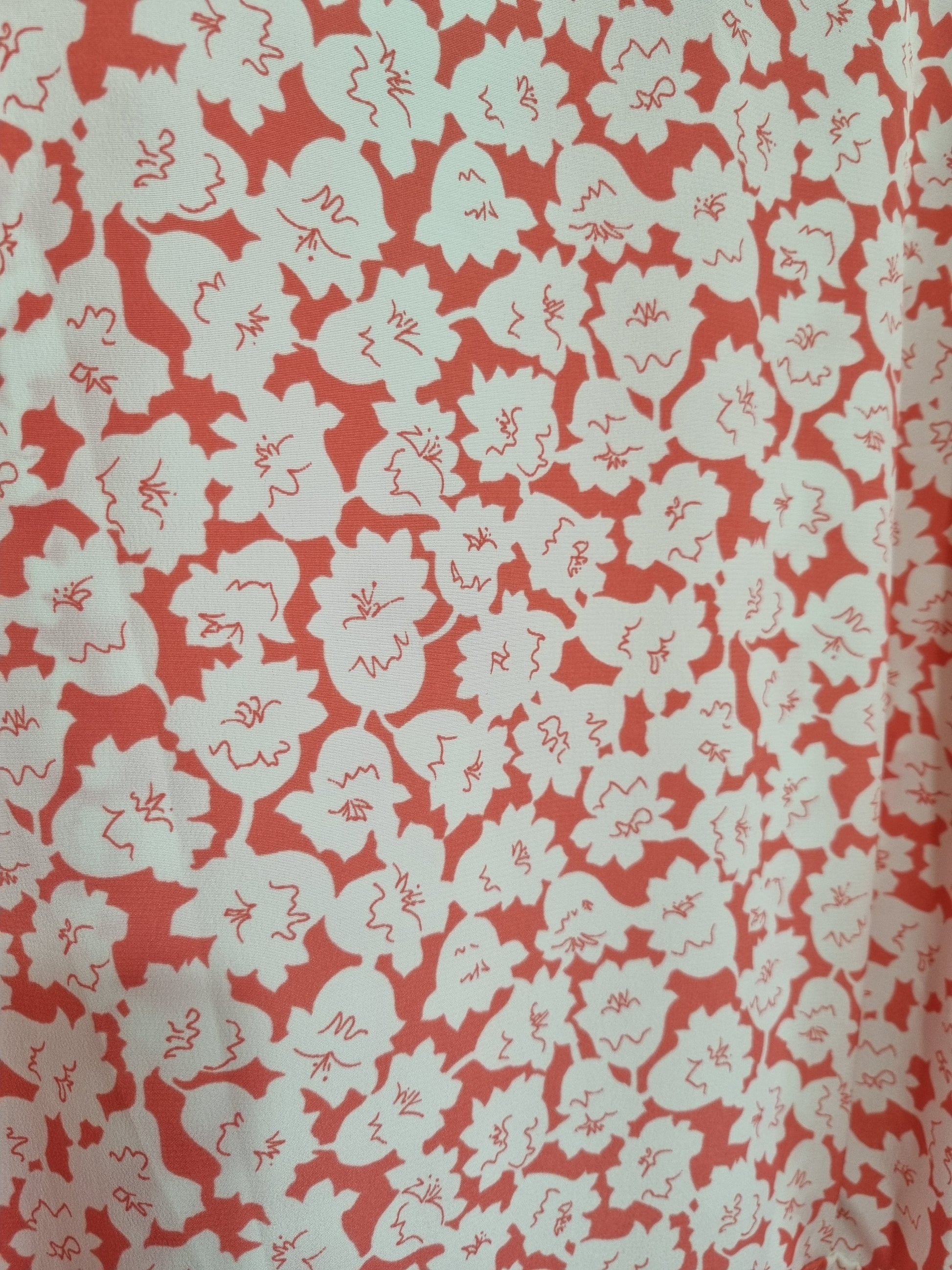 Berketex Vintage Pink and White Floral Drop Waist Asymmetric Dress (SMALL) - Vintage Appreciation Society