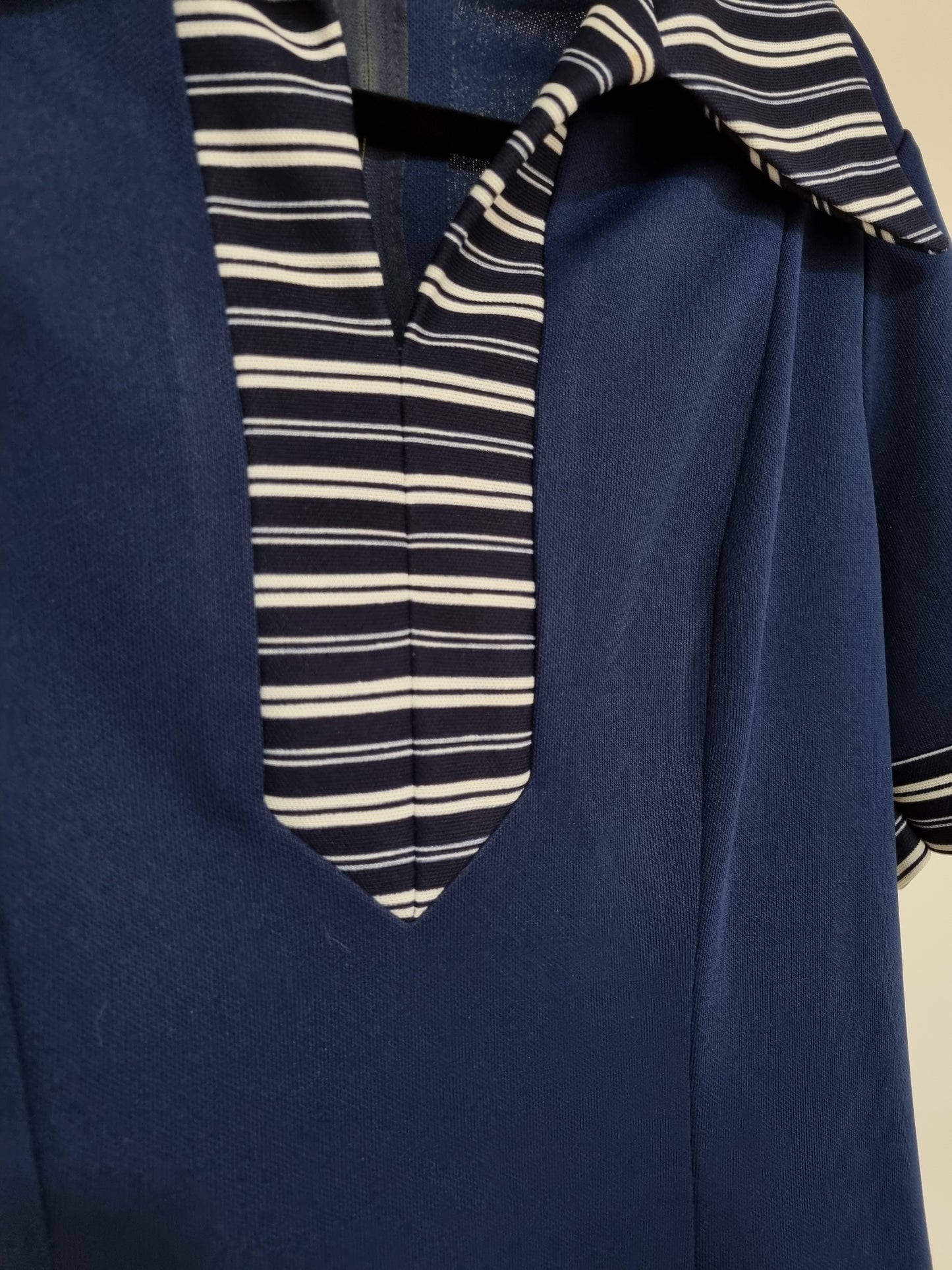 Vintage Navy Dress UK 8 - Vintage Appreciation Society