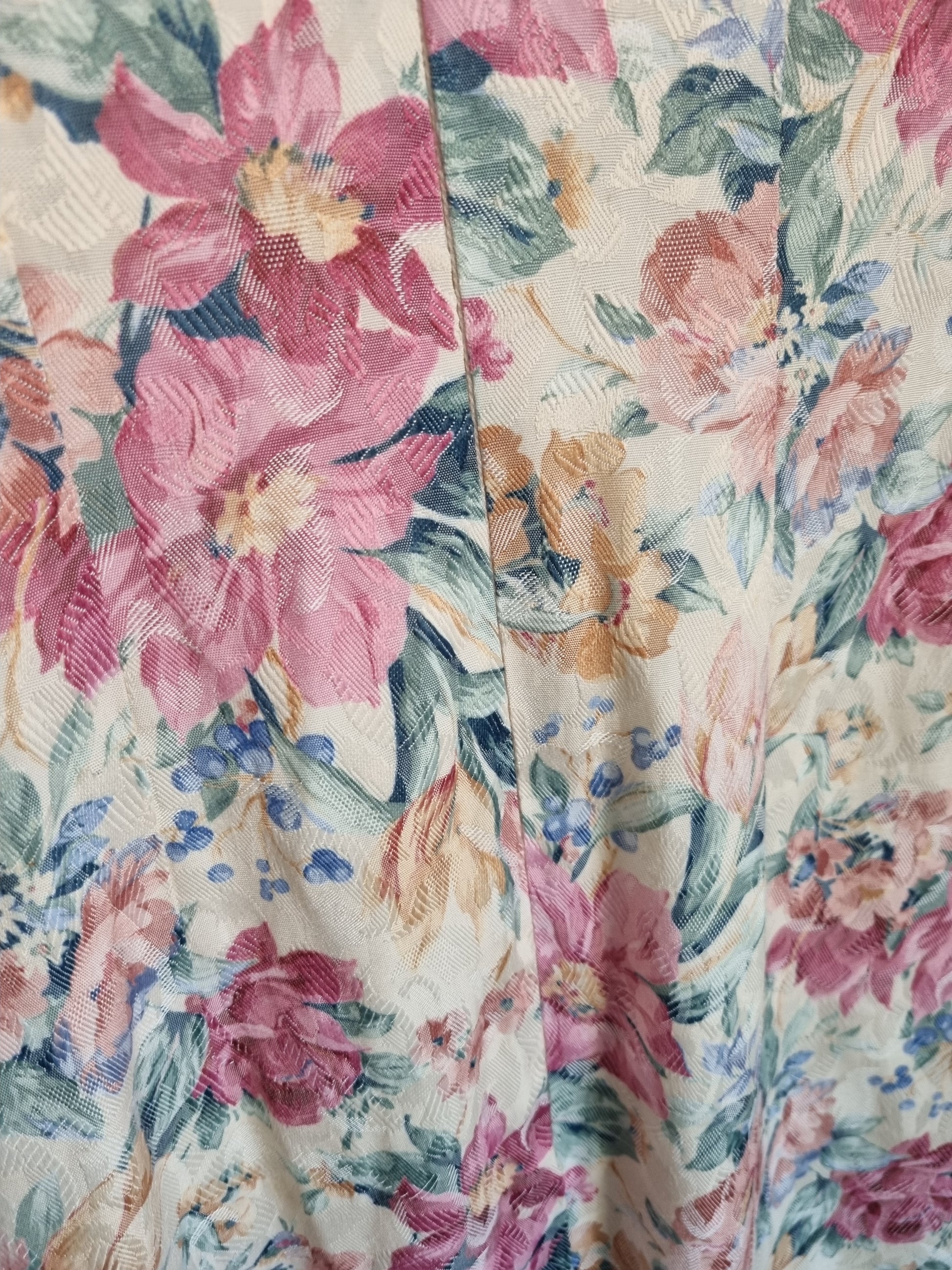 Wedding Guest Floral Mini Dress Monsoon Twilight Vintage Dress UK 6 - Vintage Appreciation Society