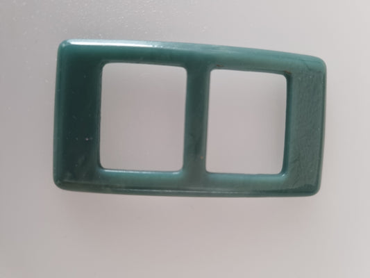 Vintage Buckle Teal Blue Green. For Belts, Sewing, Scarves, Crafts