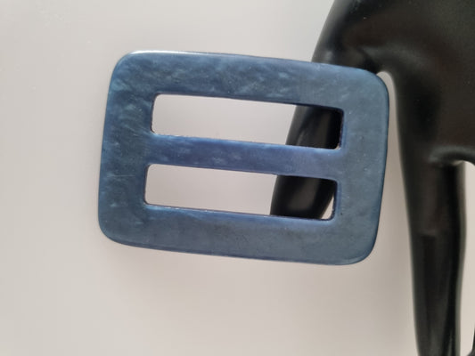 Vintage Buckle Blue. For Belts, Sewing, Scarves, Crafts