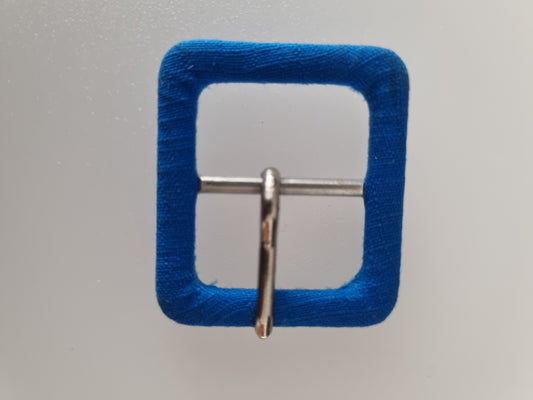 Vintage Buckle Blue Fabric. For Belts, Sewing, Scarves, Crafts