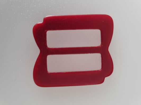 Vintage Buckle Burgundy. For Belts, Sewing, Scarves, Crafts