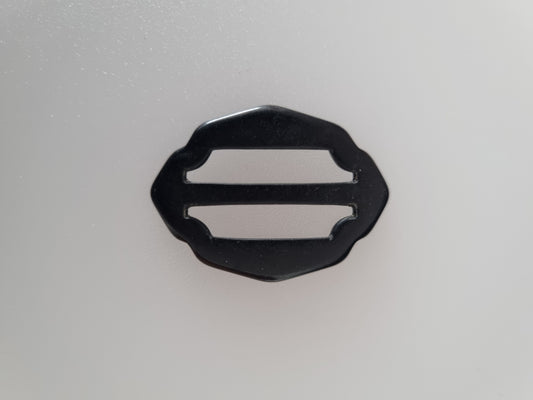 Vintage Buckle Black. For Belts, Sewing, Scarves, Crafts