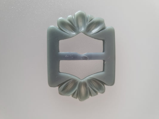 Vintage Buckle Light Blue. For Belts, Sewing, Scarves, Crafts