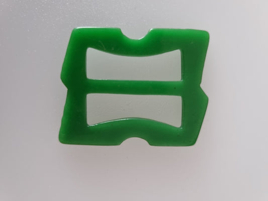 Vintage Buckle Green. For Belts, Sewing, Scarves, Crafts