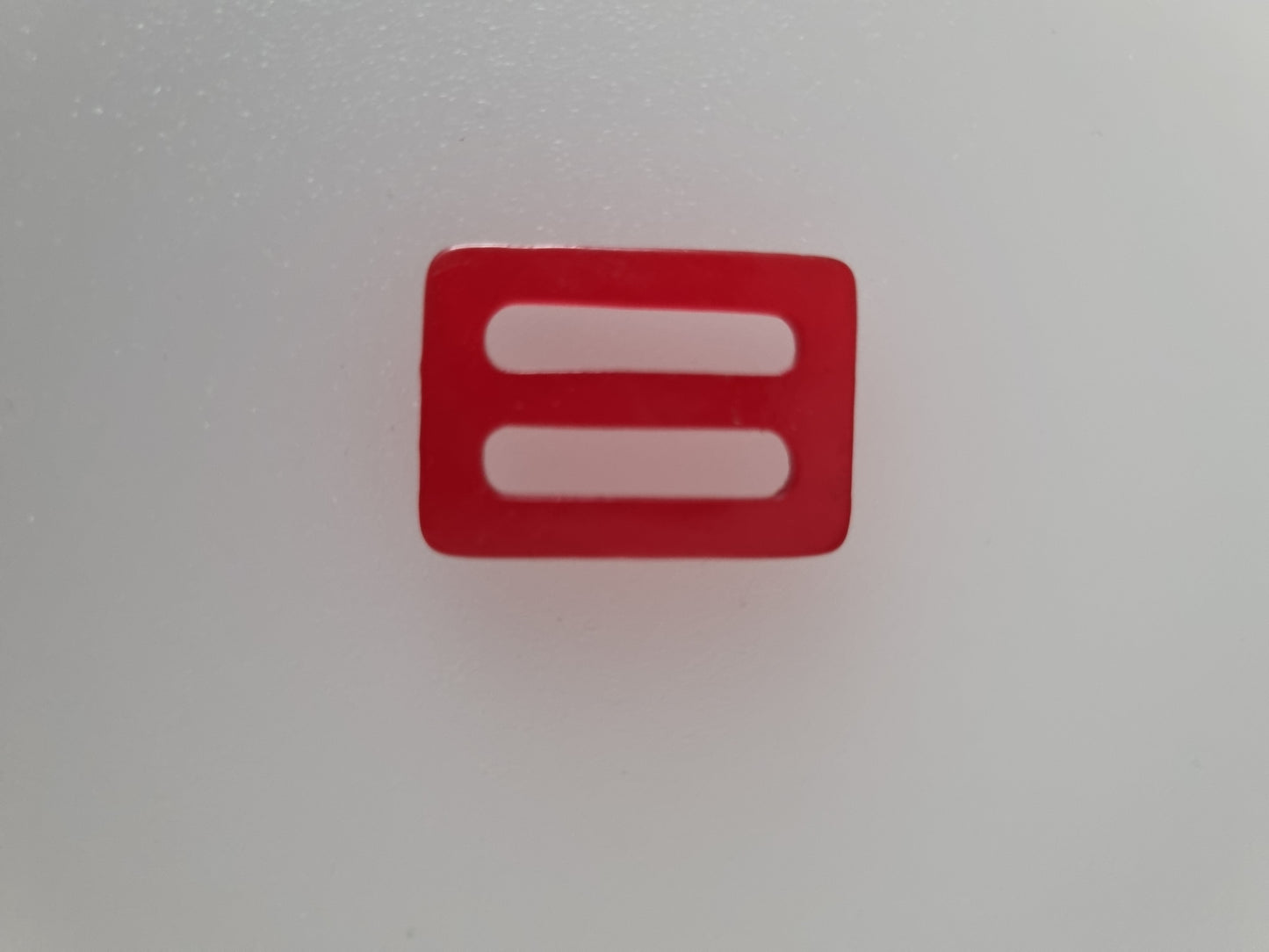 Vintage Buckle Red. For Belts, Sewing, Scarves, Crafts