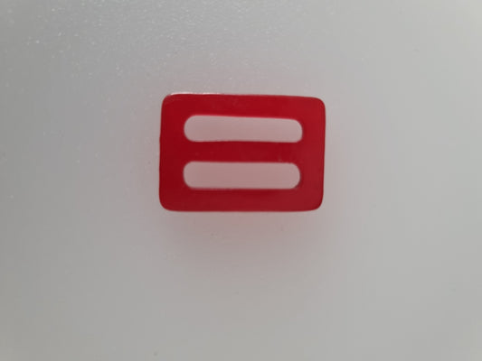 Vintage Buckle Red. For Belts, Sewing, Scarves, Crafts