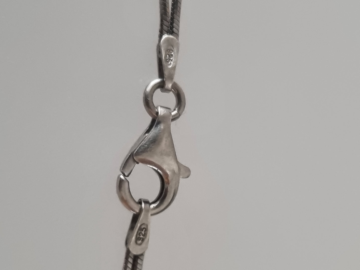 Vintage Bracelet 925 Sterling Silver Costume Knot Double Chain Jewellery