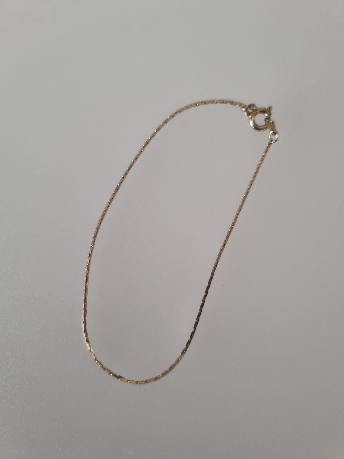 Vintage Bracelet Gold Tone Costume Herringbone Jewellery