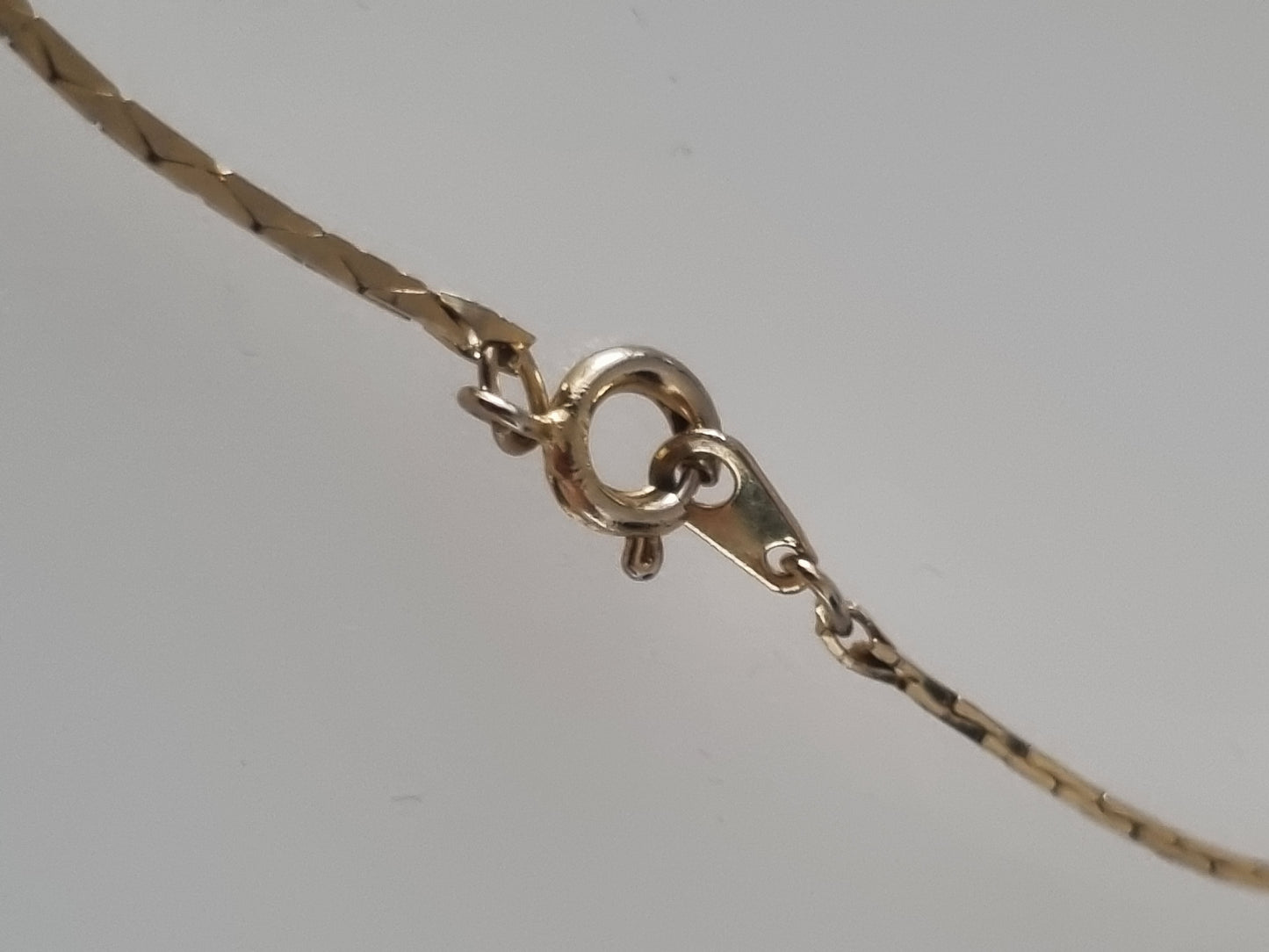 Vintage Bracelet Gold Tone Costume Herringbone Jewellery