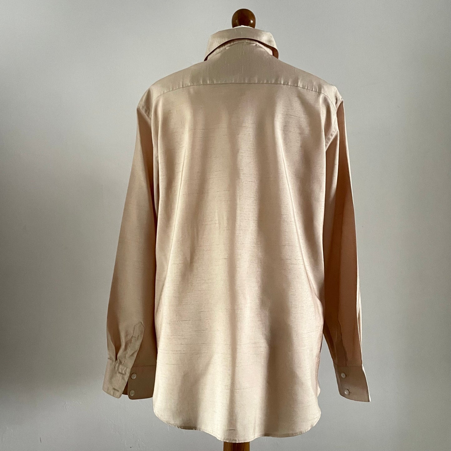 Vintage St Michael from Marks and Spencer Gold Tunic Shirt Blouse