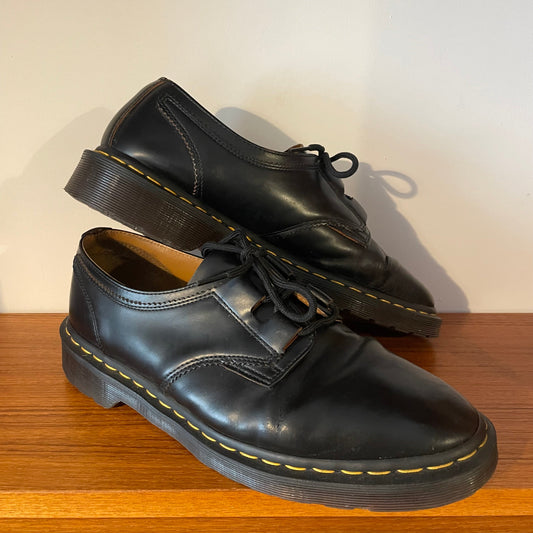 Dr Martens BLACK MEN'S 1461 GHILLIE MADE IN ENGLAND OXFORD BROGUES