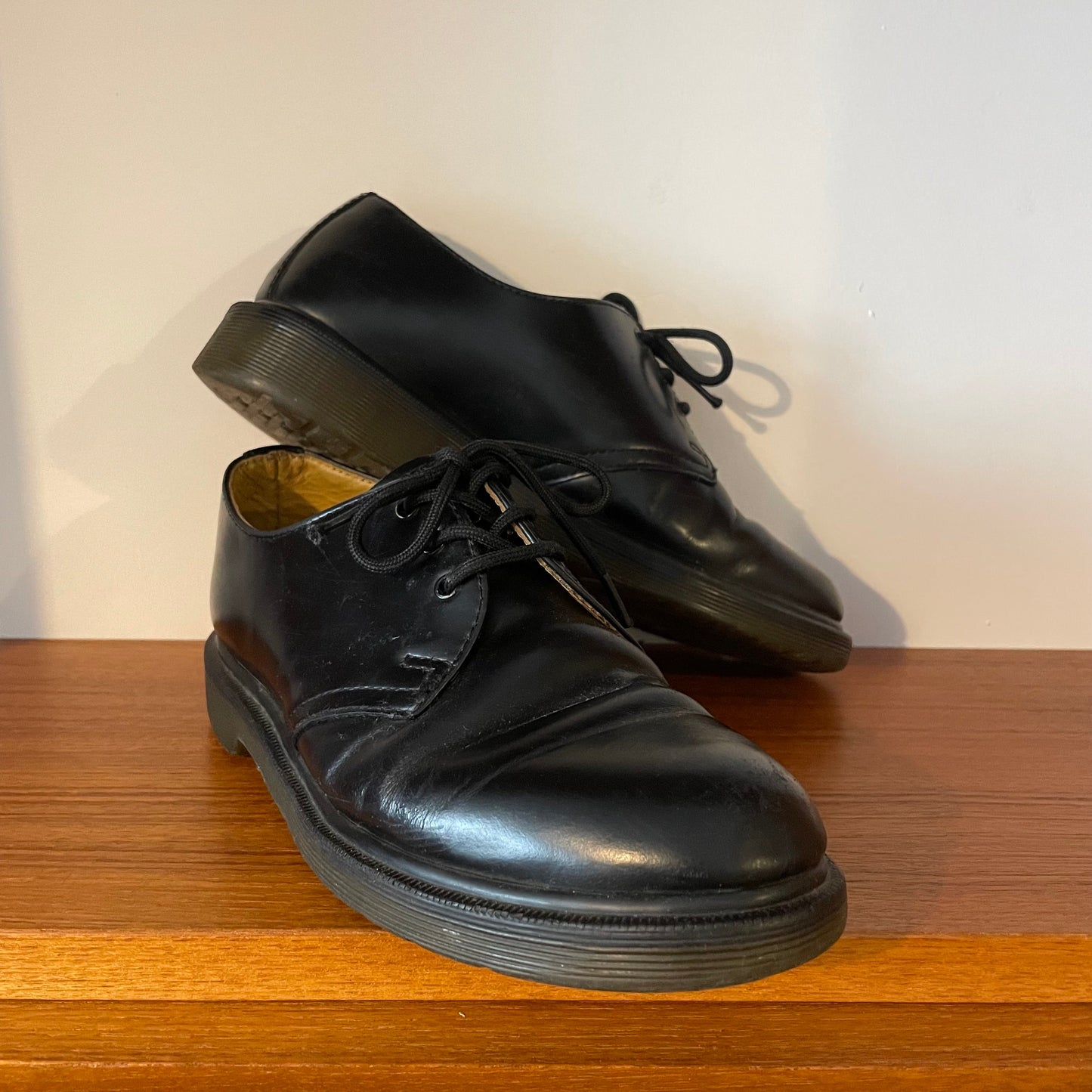 Dr Martens BLACK OXFORDS 1990's 1461