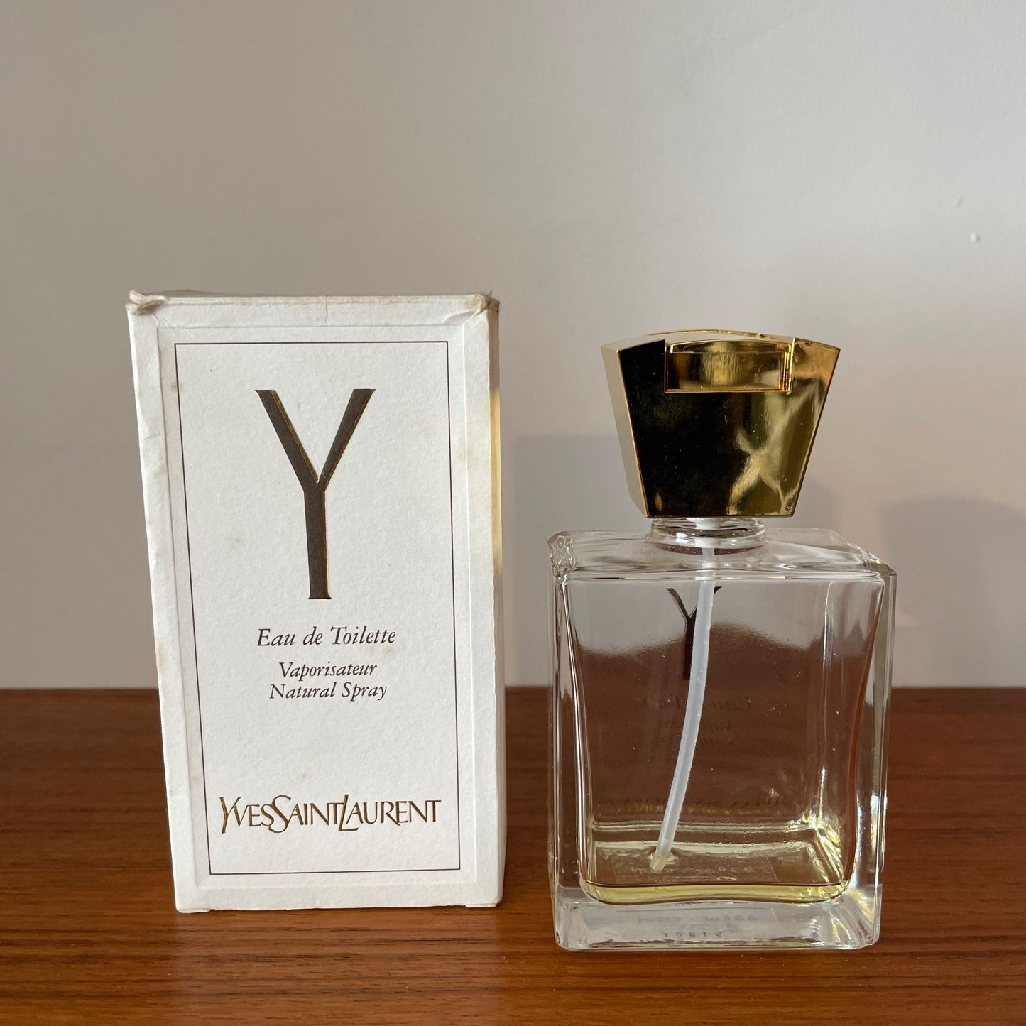 Vintage perfume Y by Yves Saint Laurent 100ml Eau de Toilette Ref9180 Small Amount Left