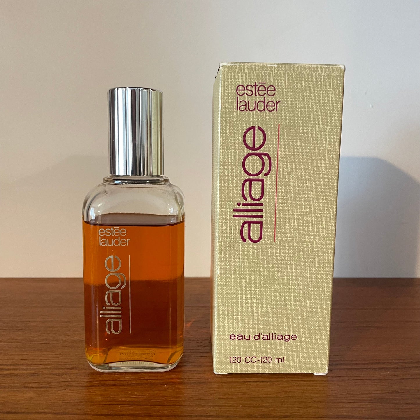 Vintage perfume Alliage Estee Lauder 120ml No Barcode Perfume 85% Full Extremely Rare