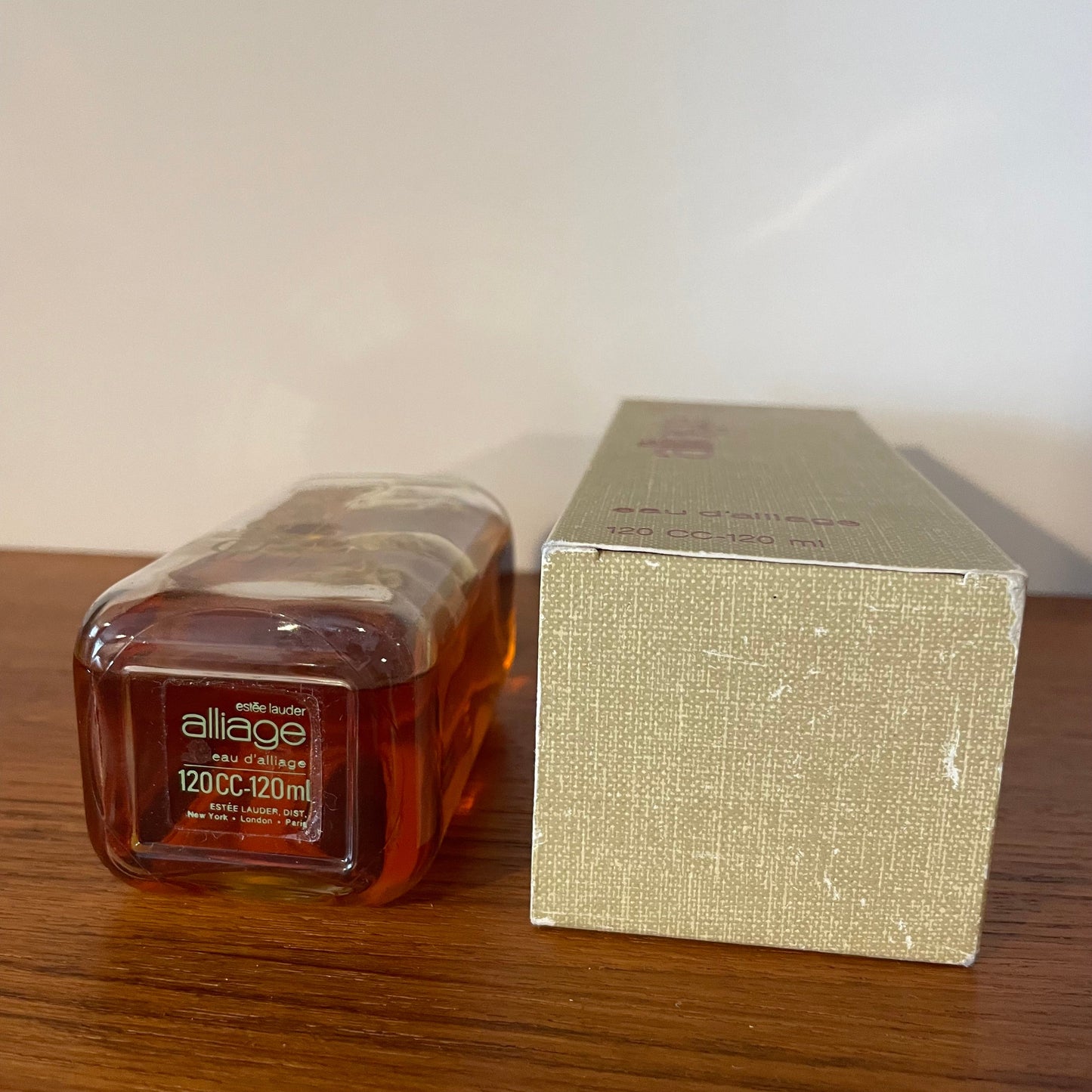 Vintage perfume Alliage Estee Lauder 120ml No Barcode Perfume 85% Full Extremely Rare