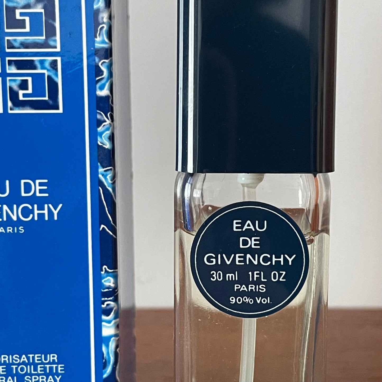 Vintage Eau De Givenchy. Eau De Toilette. 30ml. 85% Full.