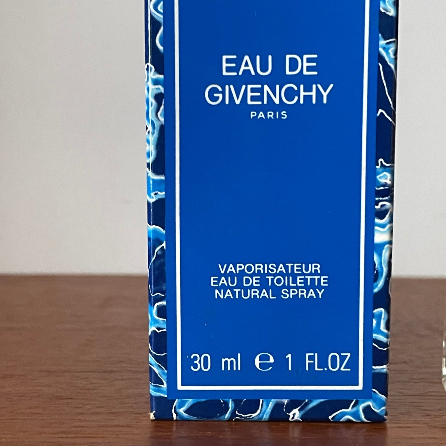 Vintage Eau De Givenchy. Eau De Toilette. 30ml. 85% Full.