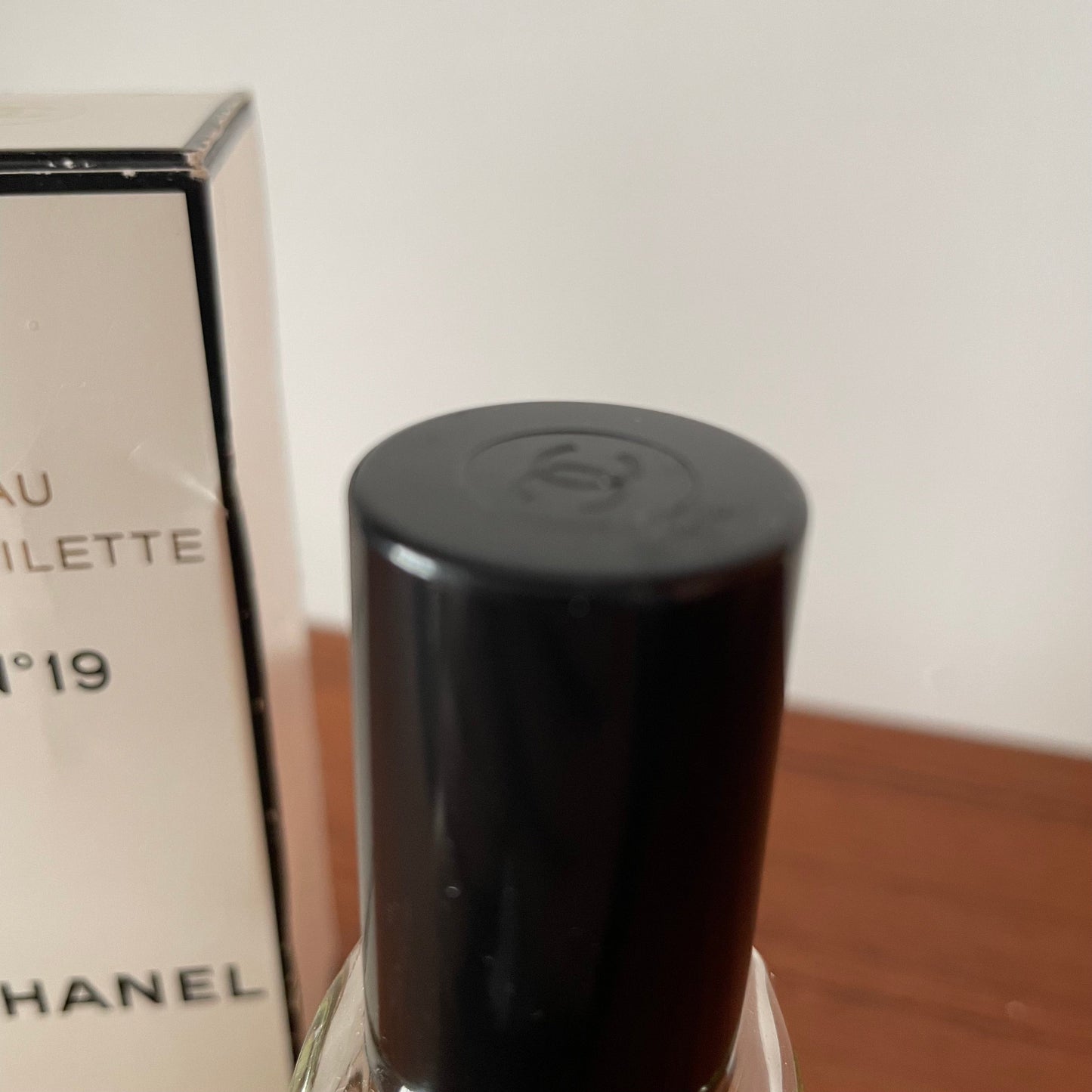 Vintage No 19 Chanel Paris Eau De Parfum Spray Refill. 50ml. 50% Full.