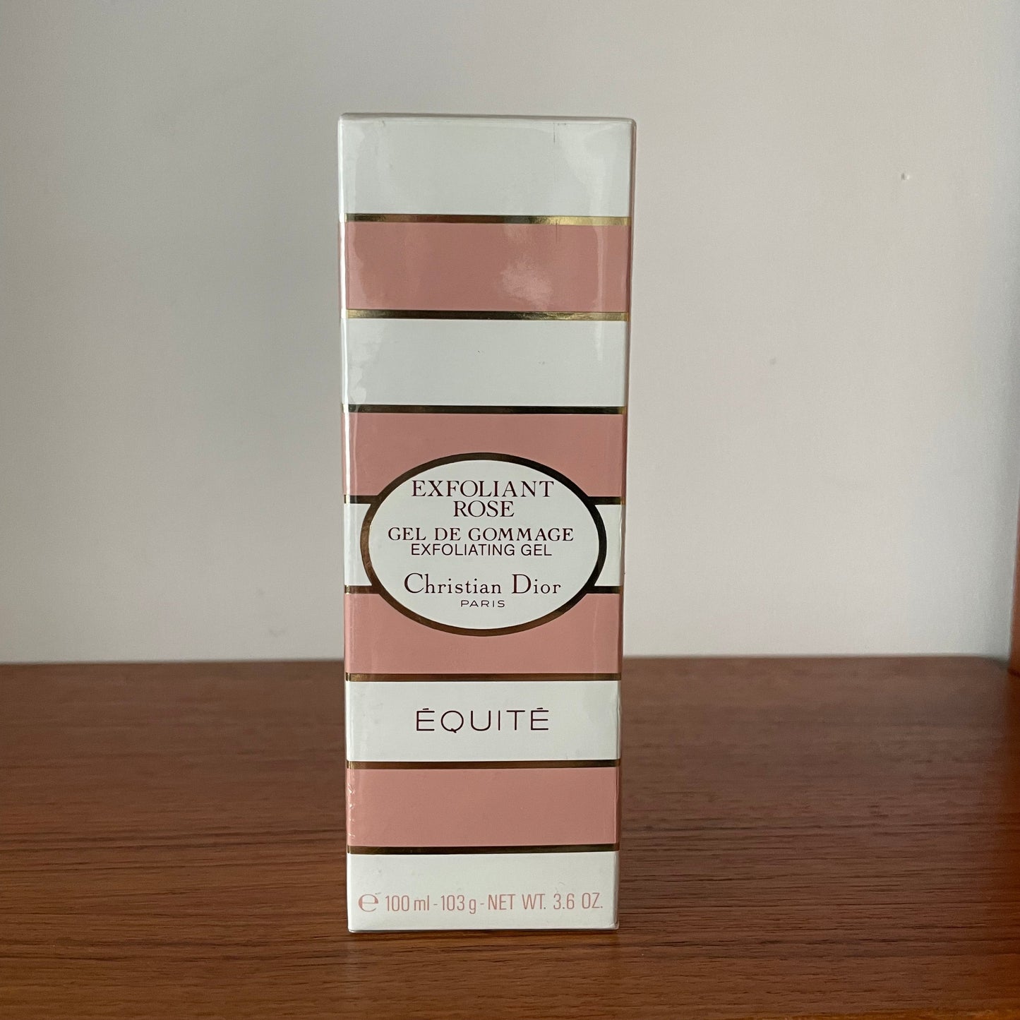 Vintage Christian Dior Exfoliant Rose Gel de Gommage Exfoliating Gel Equite 150ml