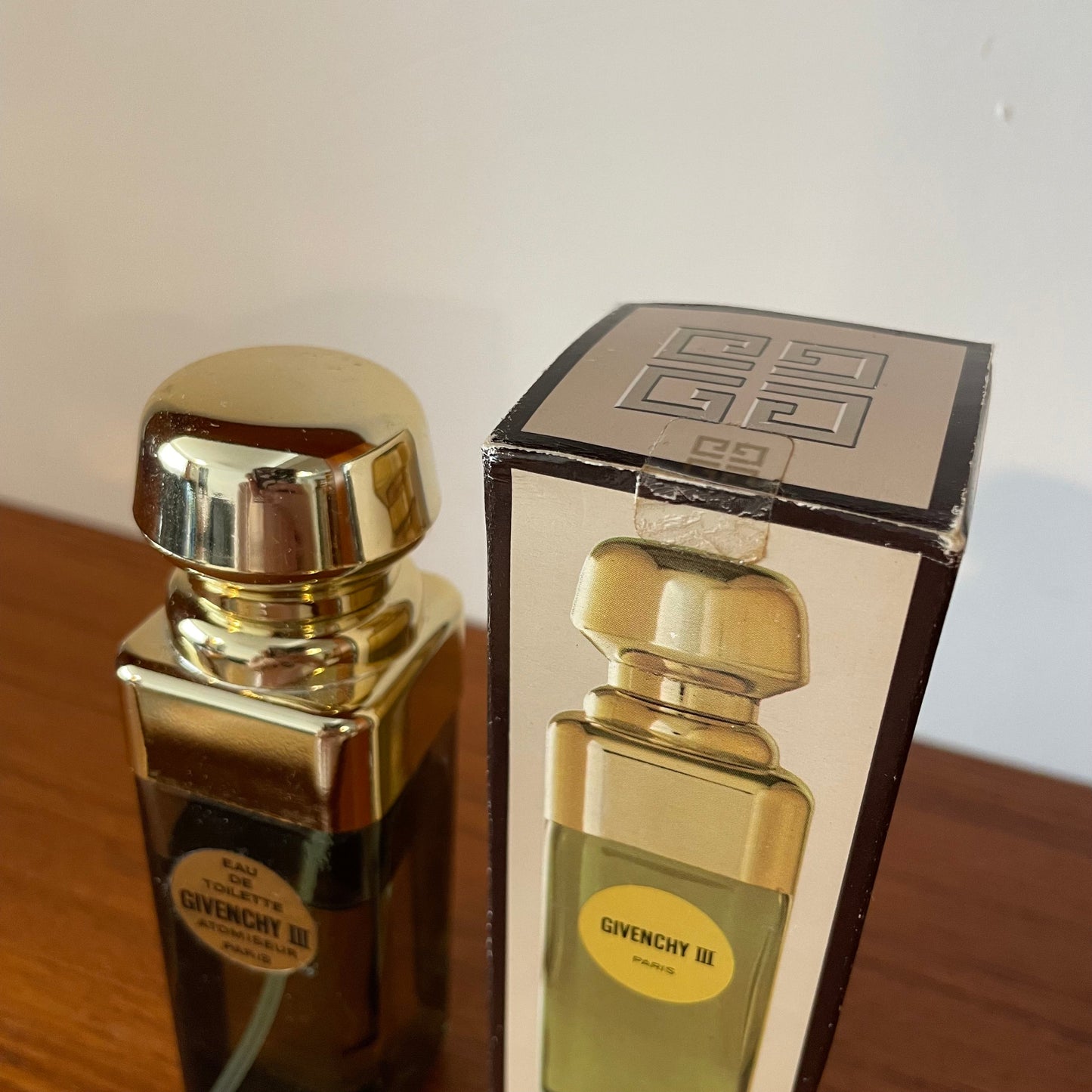 Vintage perfume Givenchy III 1985 3/4 Full 55ml Eau de Toilette 75% Full