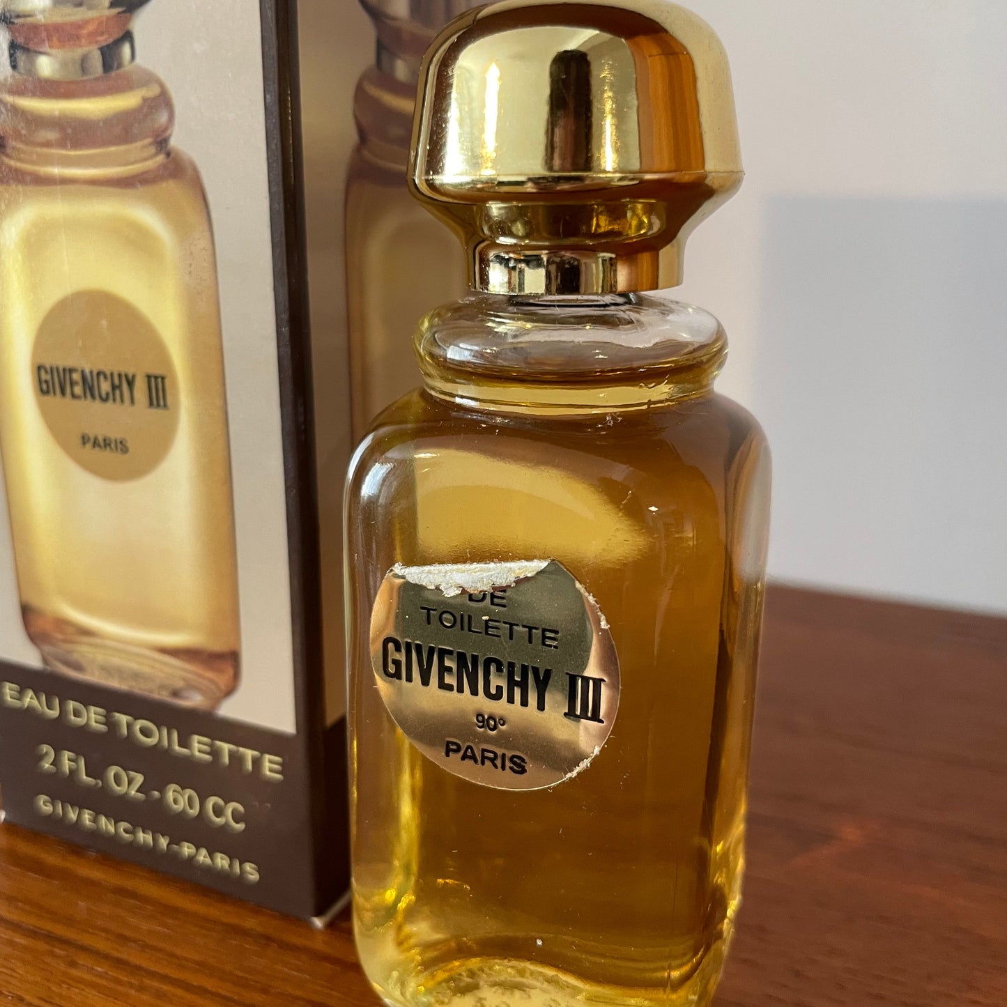 Vintage perfume Givenchy III 1970 REF 324S 90' 60ml