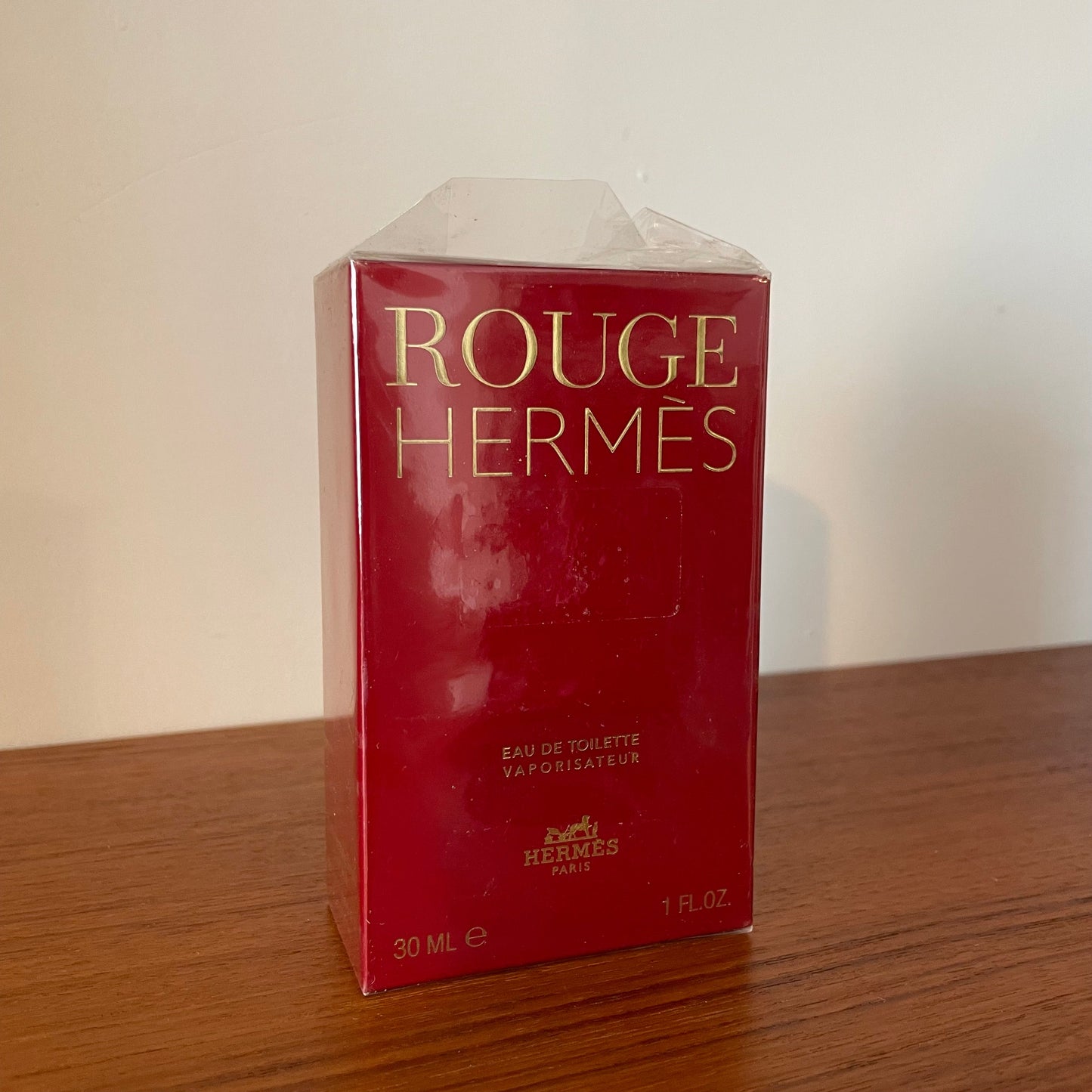 Vintage perfume Hermès Rouge Unopened 2001 30ml Eau de Toilette Sealed