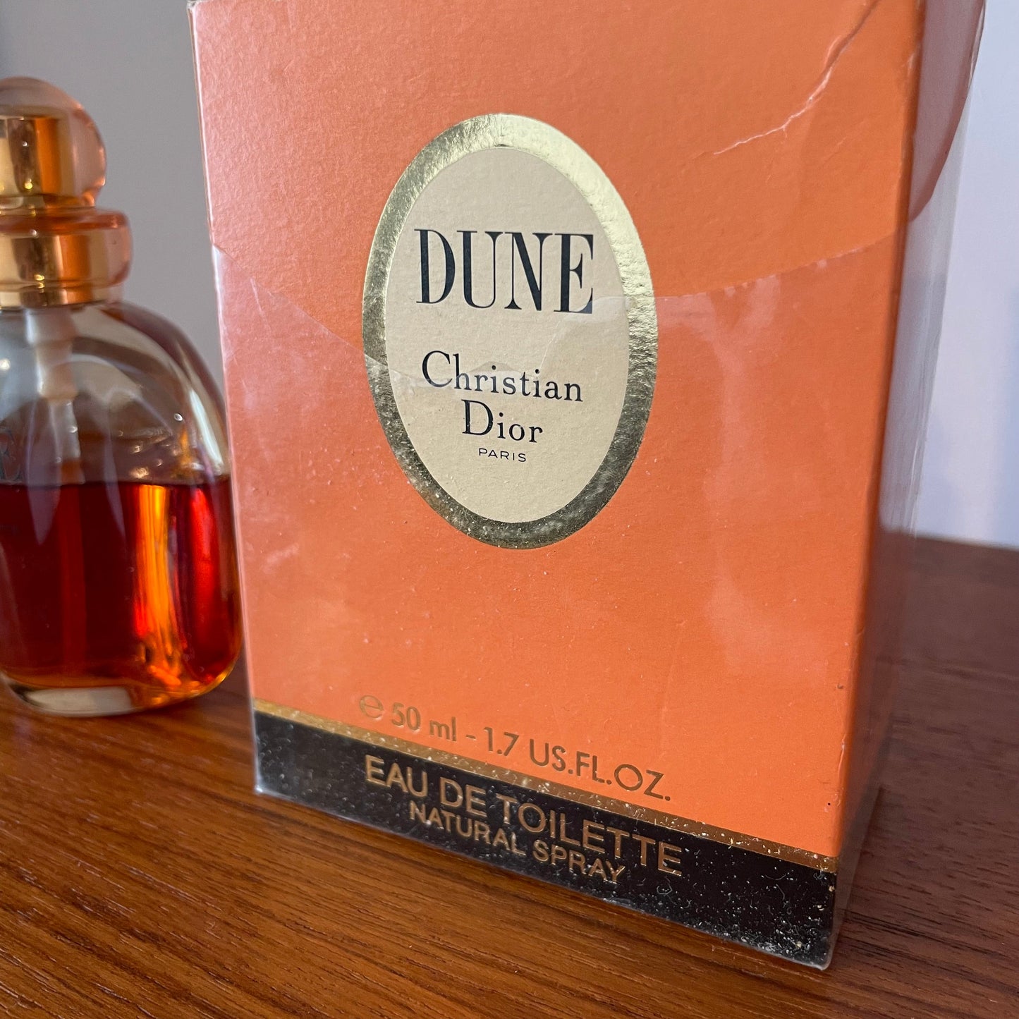 Vintage perfume Dune by Christian Dior 2/3 Full 50ml Eau de Toilette 1995