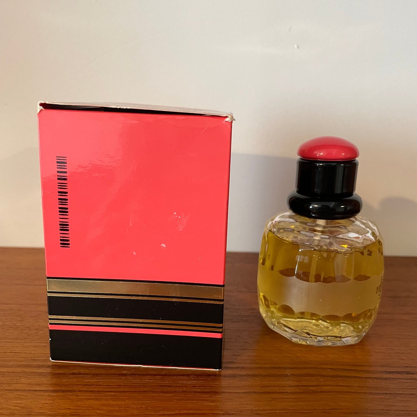 Vintage perfume Paris by YSL, Very Rare Late 80s Unsealed Eau de Toilette Vaporisateur, 75ml, Full