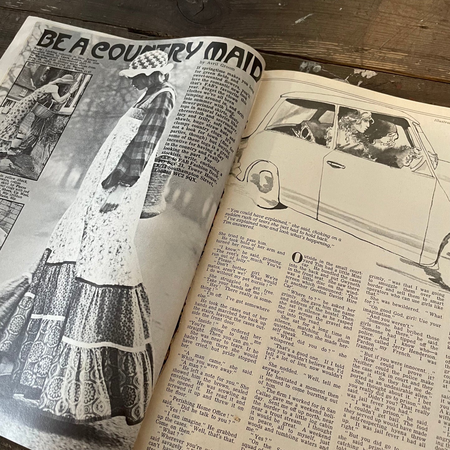 Vintage Fabulous 208 Teen Magazine Paper Ephemera. 6th May 1972.