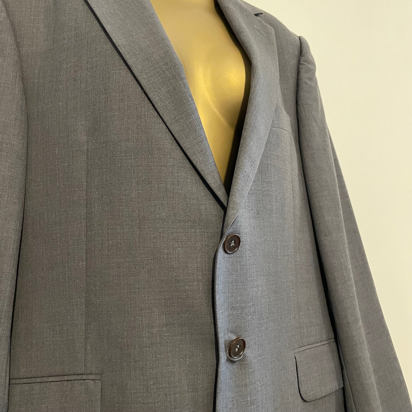 Blazer Jacket Vintage Paul Smith London Grey Unisex Suit