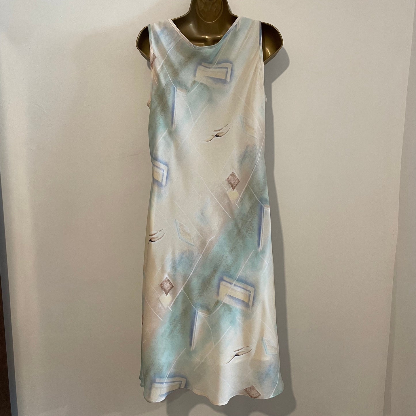 Vintage Fosby Pastel 90s Midi Cowl Dress for Wedding Guests